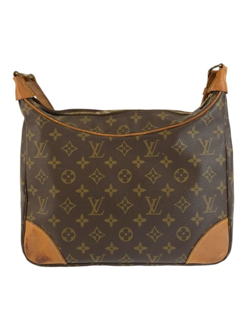 Louis Vuitton Monogram Boulogne Brown Shoulder Bag - Picture 2 of 10